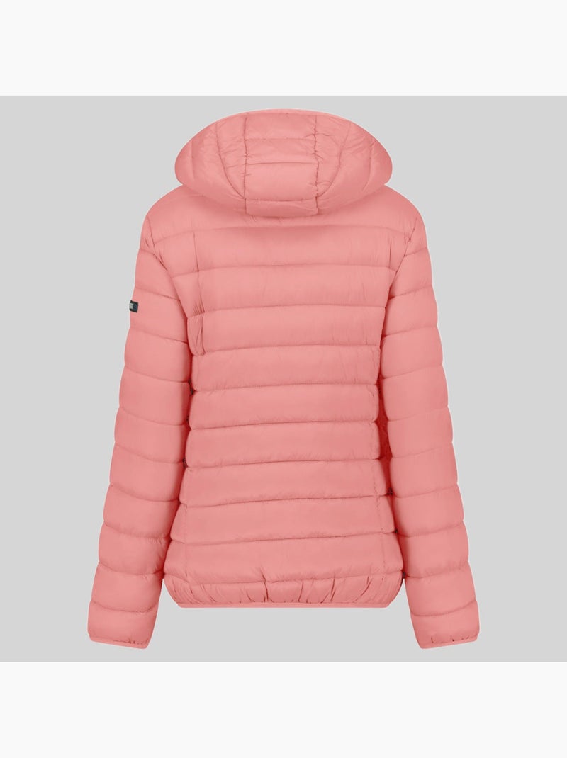 Cazadora con capucha atikolor hood – geographical norway Rosa viejo - Kiabi