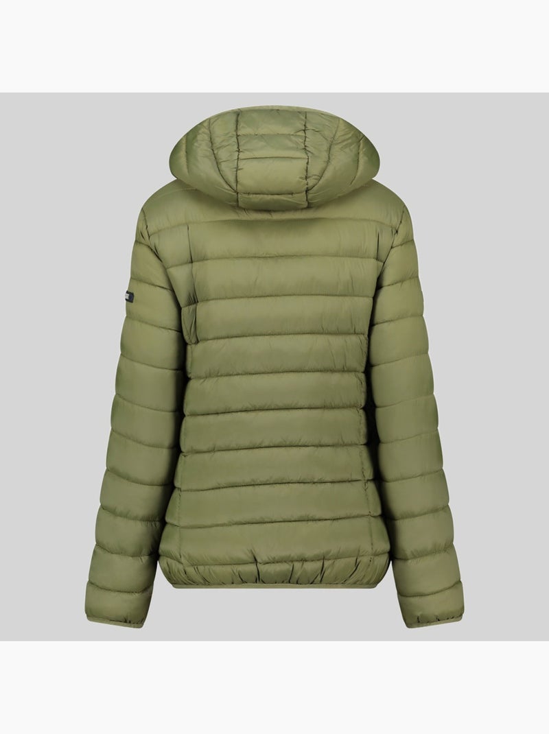 Cazadora con capucha atikolor hood – geographical norway Verde oliva - Kiabi