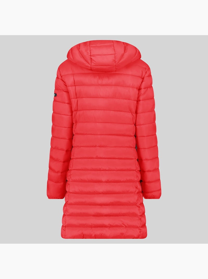 Cazadora con capucha atikolor long hood – geographical norway Rojo - Kiabi