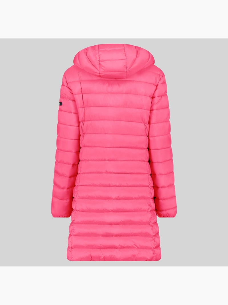 Cazadora con capucha atikolor long hood – geographical norway Rosa fluo - Kiabi