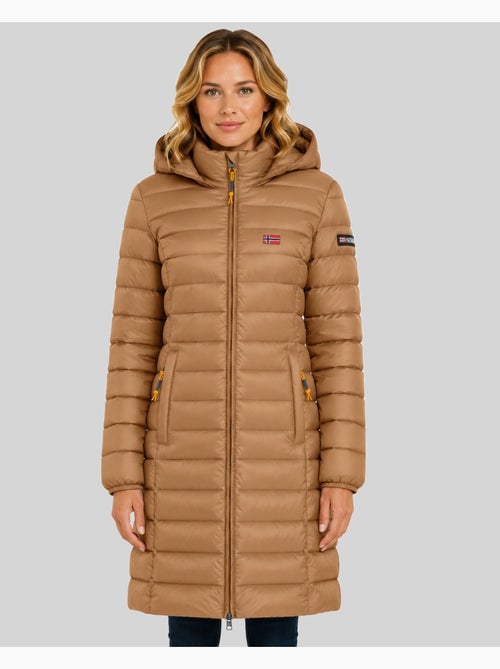 Cazadora con capucha atikolor long hood – geographical norway - Kiabi Cazadora con capucha atikolor long hood – geographical norway - Kiabi