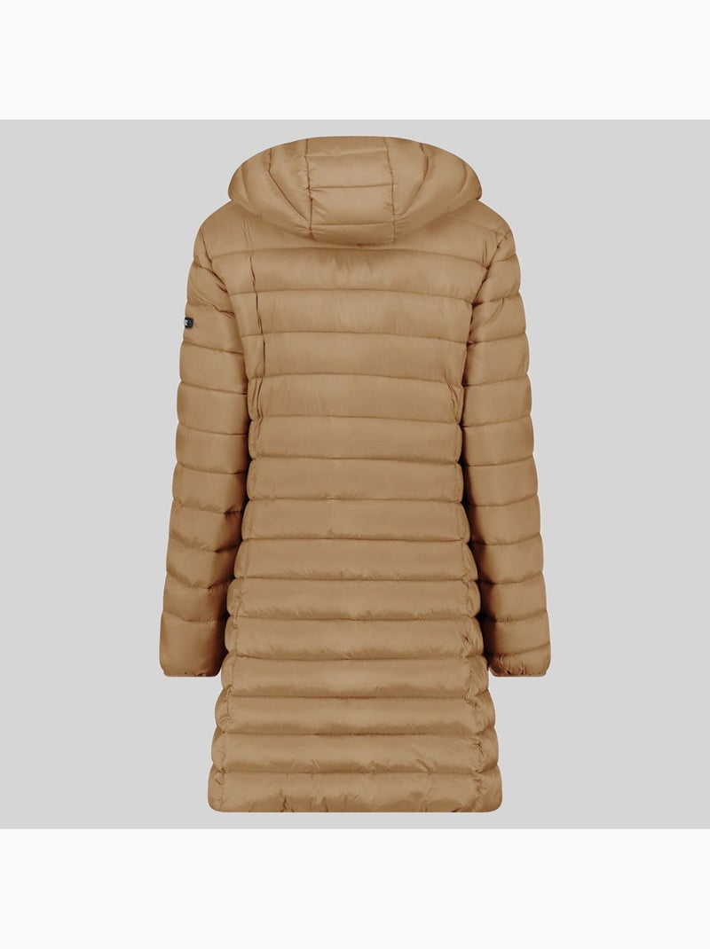 Cazadora con capucha atikolor long hood – geographical norway Taupe - Kiabi