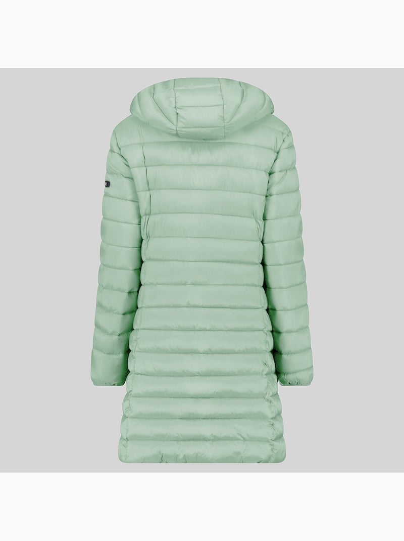 Cazadora con capucha atikolor long hood – geographical norway Verde pastel - Kiabi