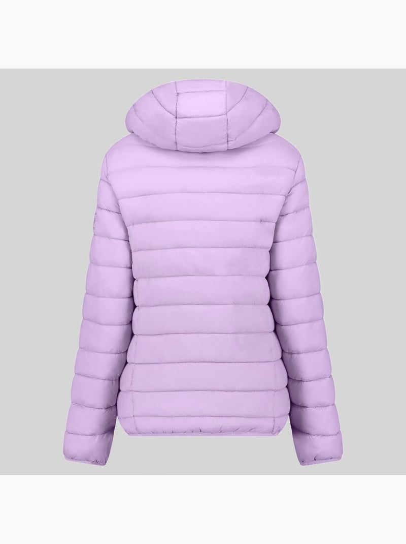 Cazadora con capucha atikotal hood – geographical norway Malva chiaro - Kiabi