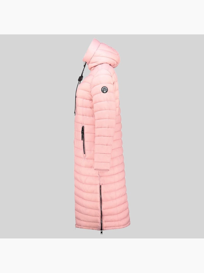 Cazadora con capucha azule long – geographical norway Rosa viejo - Kiabi