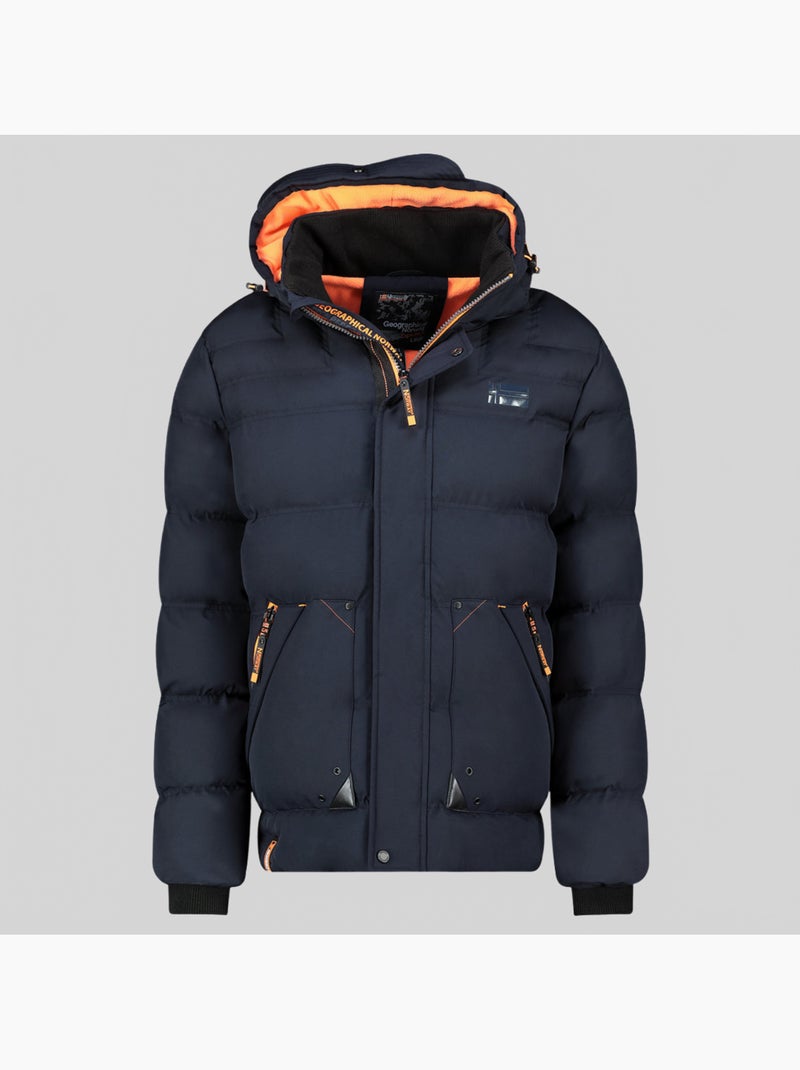 Cazadora con capucha badibere – geographical norway Azul marino - Kiabi