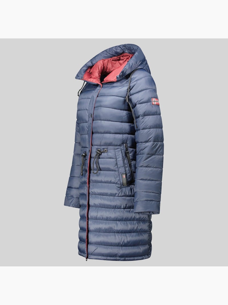Cazadora con capucha batiga – geographical norway Azul marino - Kiabi