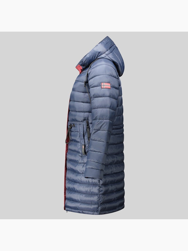 Cazadora con capucha batiga – geographical norway Azul marino - Kiabi