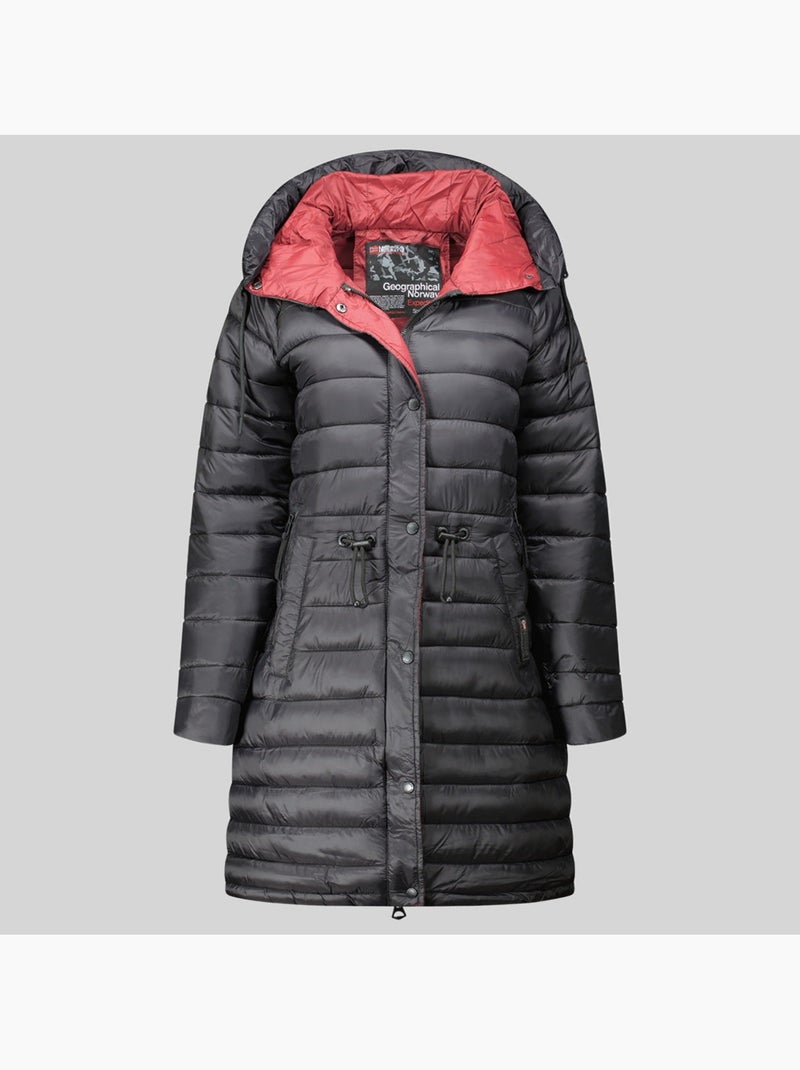 Cazadora con capucha batiga – geographical norway Negro - Kiabi