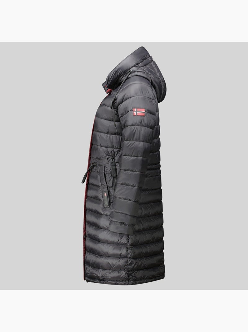 Cazadora con capucha batiga – geographical norway Negro - Kiabi