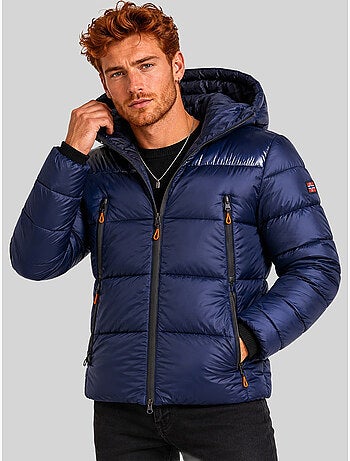 Cazadora con capucha bayou – geographical norway
