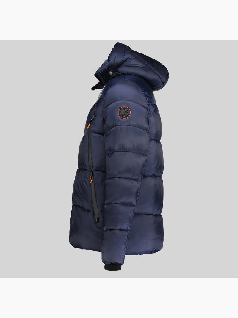 Cazadora con capucha bayou – geographical norway Azul marino - Kiabi