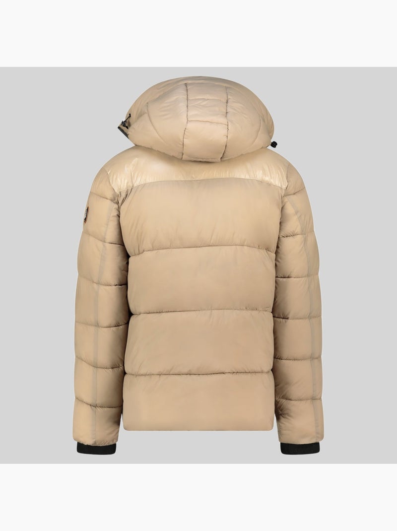 Cazadora con capucha bayou – geographical norway Beige - Kiabi