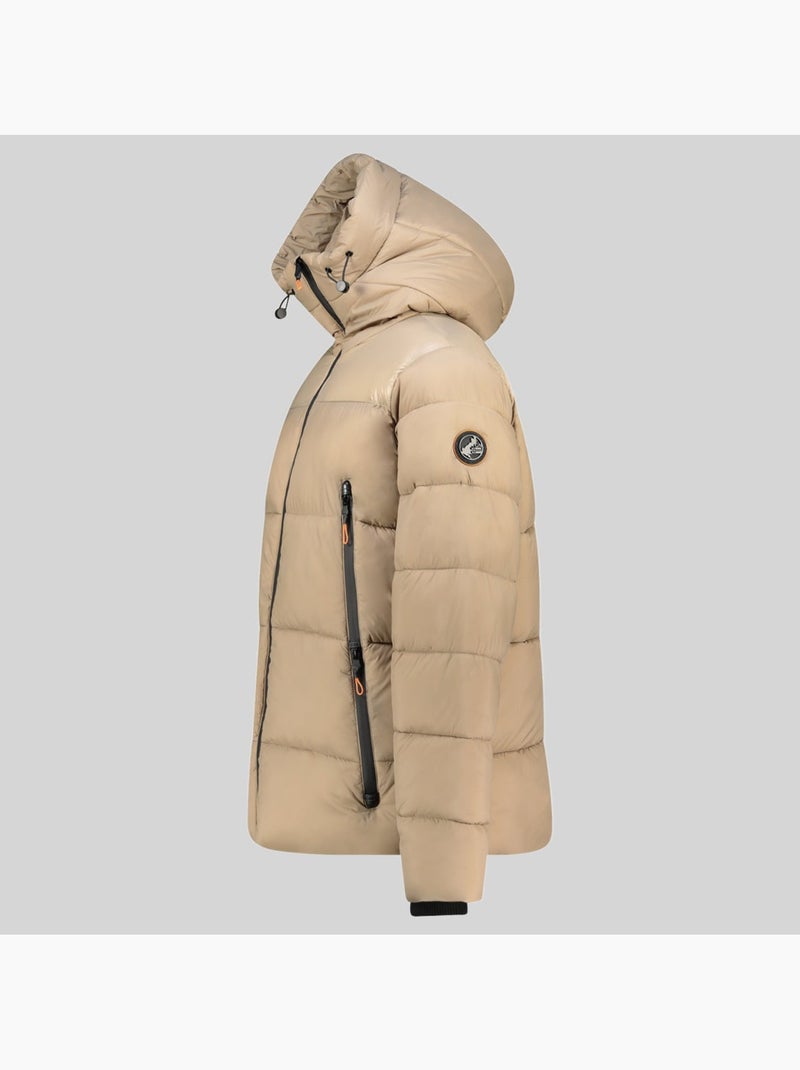 Cazadora con capucha bayou – geographical norway Beige - Kiabi