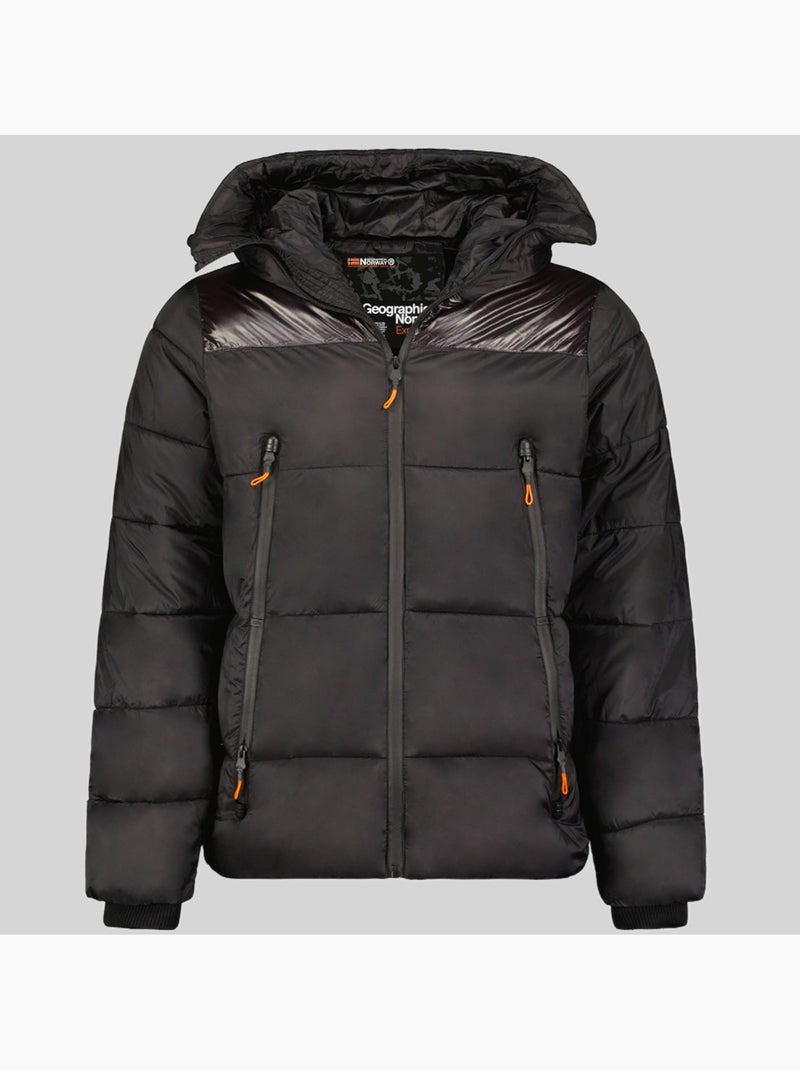 Cazadora con capucha bayou – geographical norway Negro - Kiabi