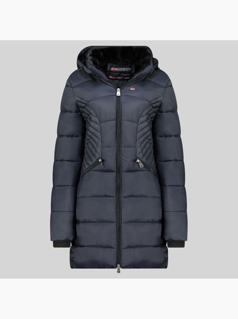 Cazadora con capucha bee – geographical norway Azul marino - Kiabi