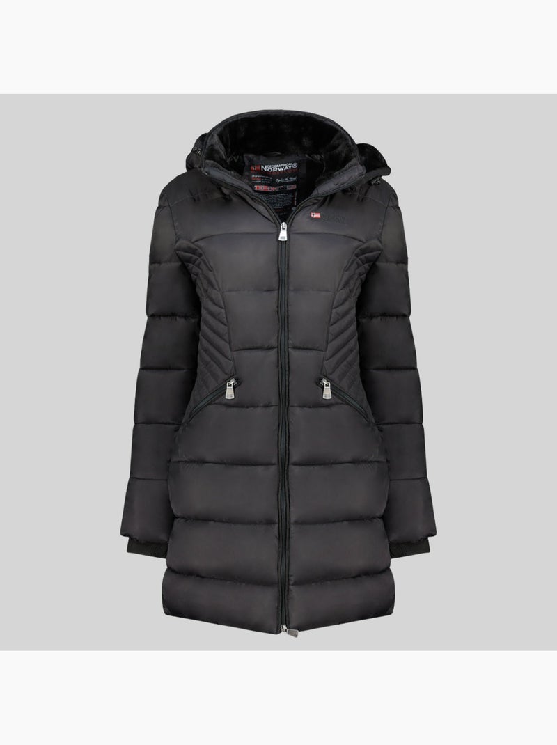 Cazadora con capucha bee – geographical norway Negro - Kiabi