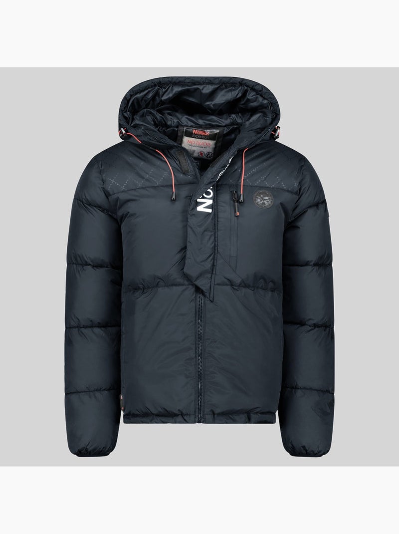 Cazadora con capucha betincelle – geographical norway Azul marino - Kiabi