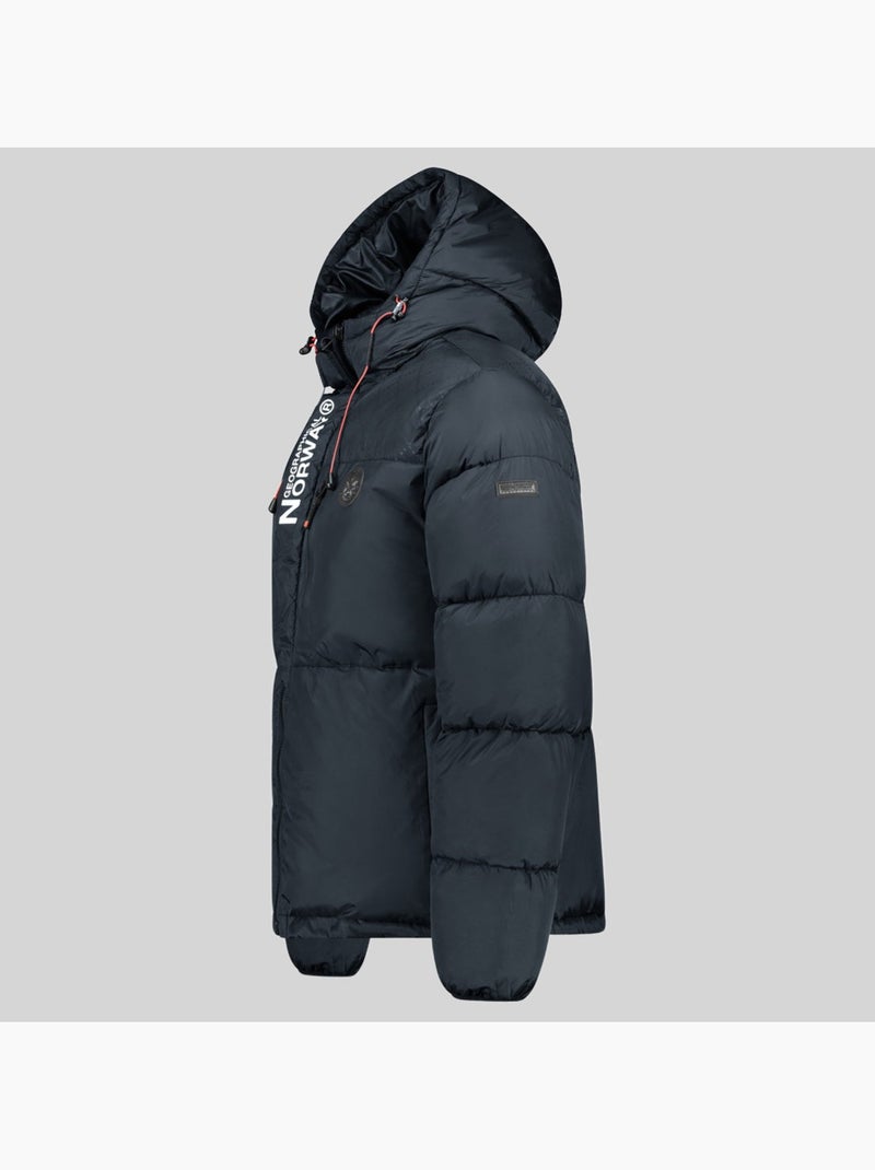 Cazadora con capucha betincelle – geographical norway Azul marino - Kiabi