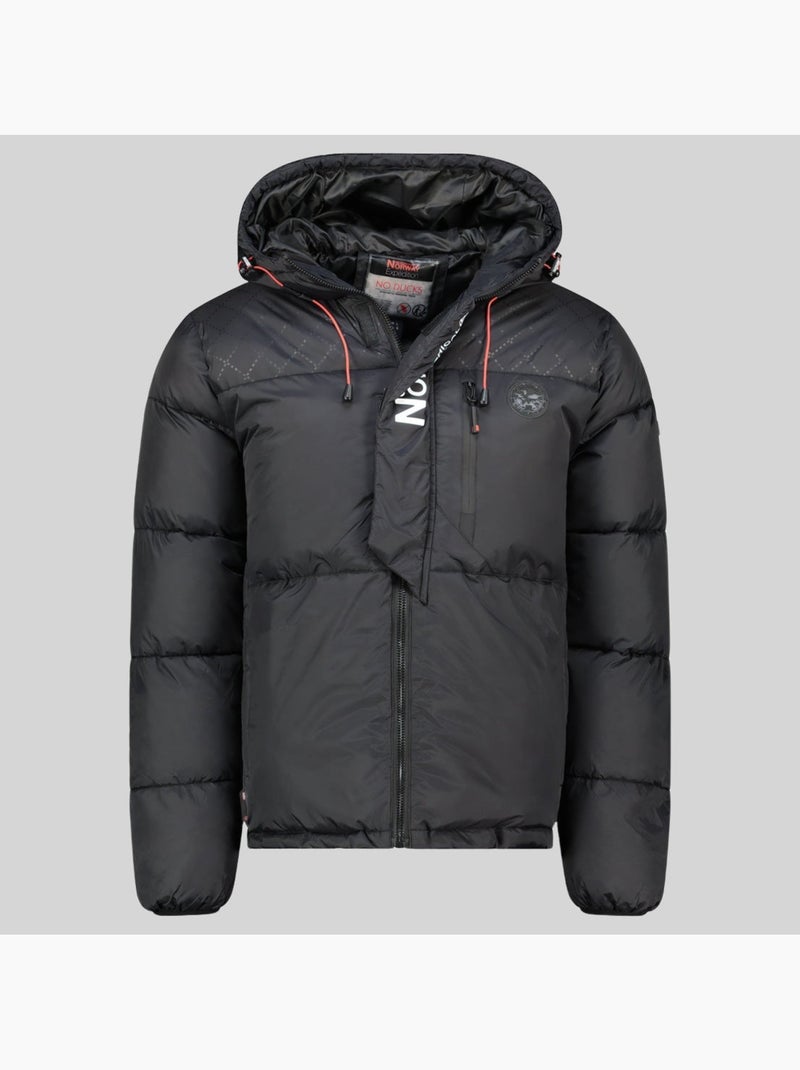 Cazadora con capucha betincelle – geographical norway Negro - Kiabi