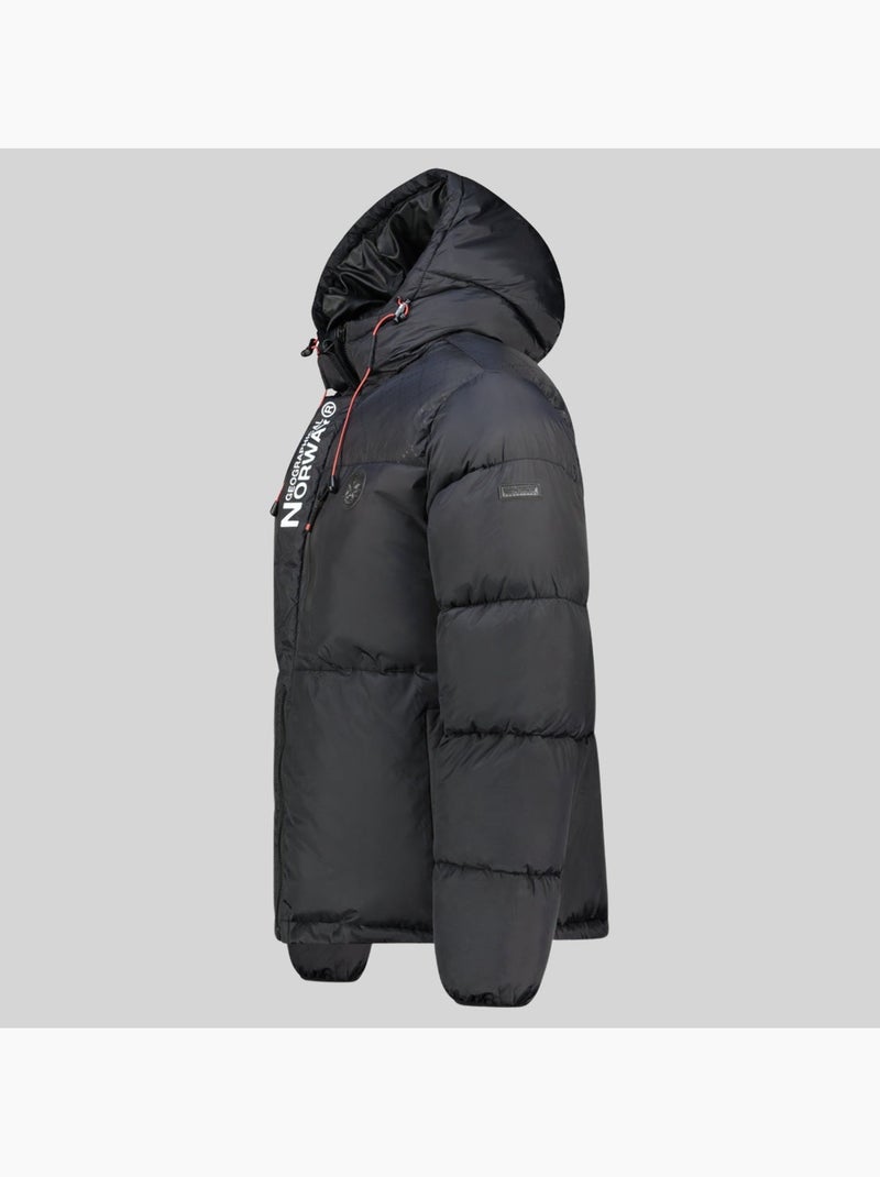 Cazadora con capucha betincelle – geographical norway Negro - Kiabi