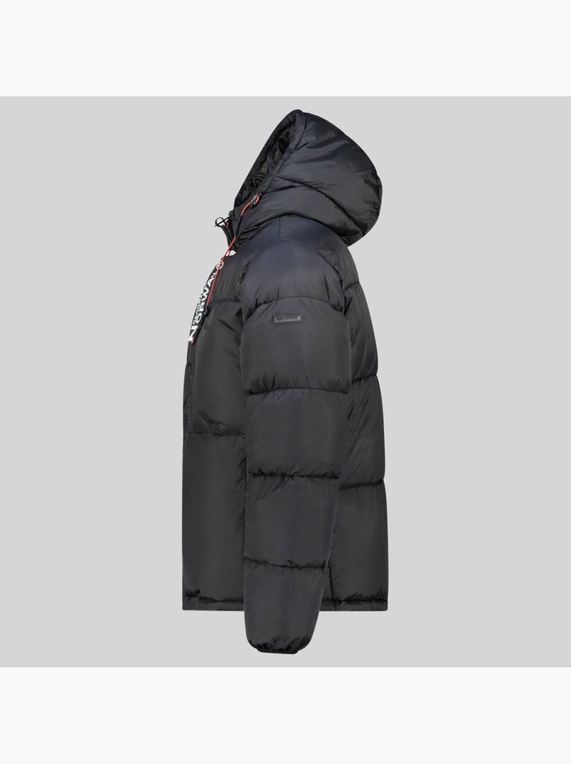 Cazadora con capucha betincelle – geographical norway Negro - Kiabi
