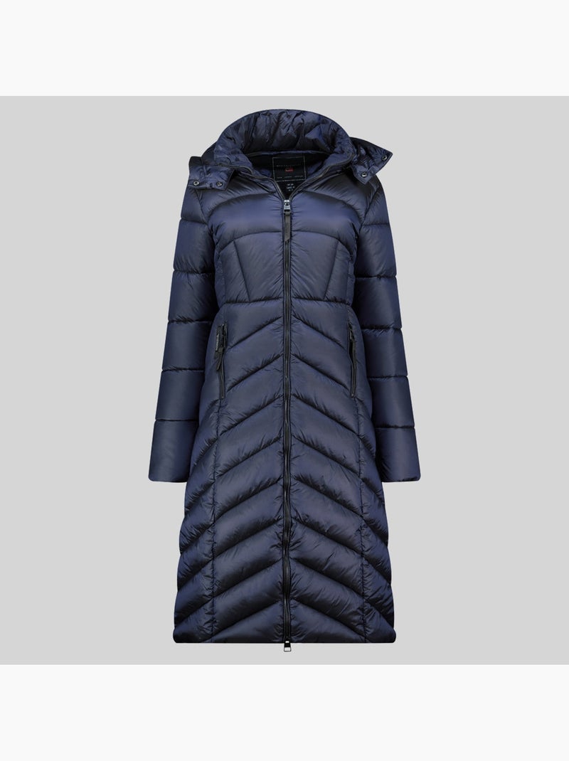 Cazadora con capucha blanche long – geographical norway Gris claro - Kiabi