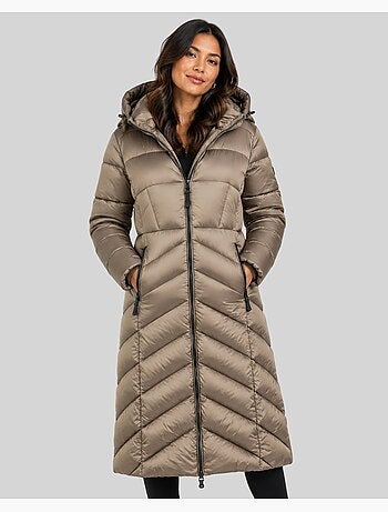 Cazadora con capucha blanche long – geographical norway