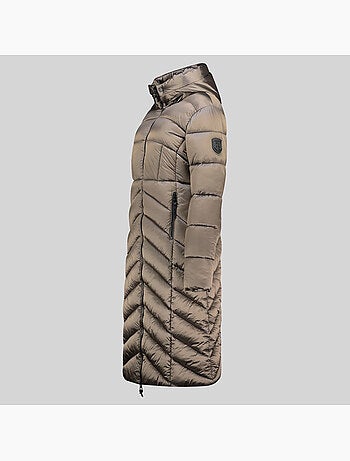 Cazadora con capucha blanche long – geographical norway