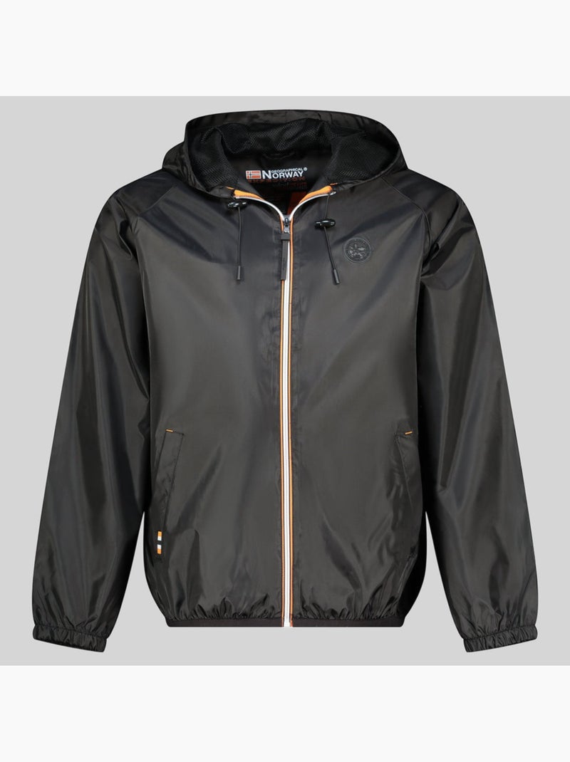 Cazadora con capucha boatglobe – geographical norway Negro - Kiabi