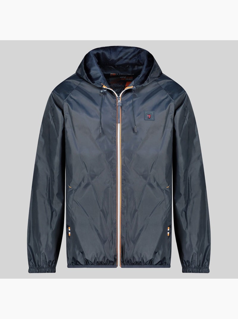Cazadora con capucha boatom – geographical norway Azul marino - Kiabi