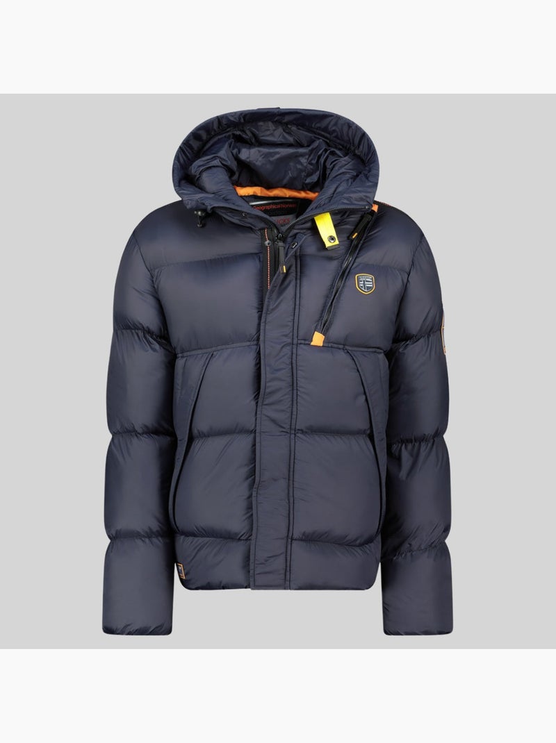 Cazadora con capucha bodir – geographical norway Azul marino - Kiabi