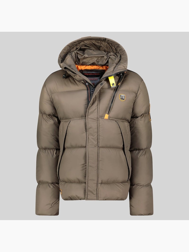 Cazadora con capucha bodir – geographical norway Caqui - Kiabi