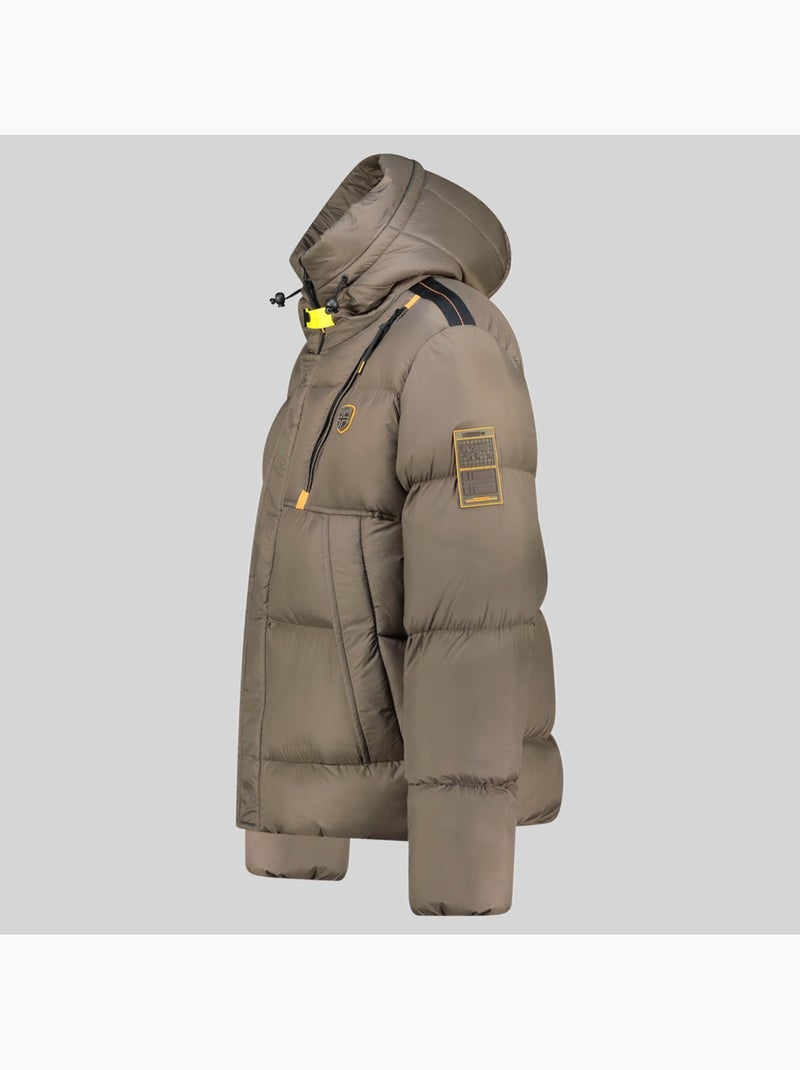 Cazadora con capucha bodir – geographical norway Caqui - Kiabi