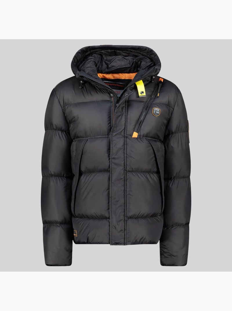 Cazadora con capucha bodir – geographical norway Negro - Kiabi