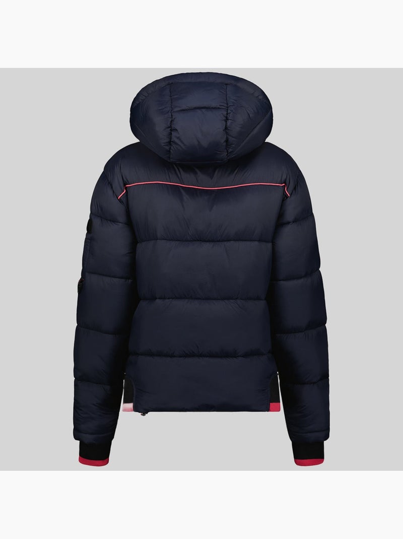 Cazadora con capucha calix – geographical norway Azul Rosa - Kiabi