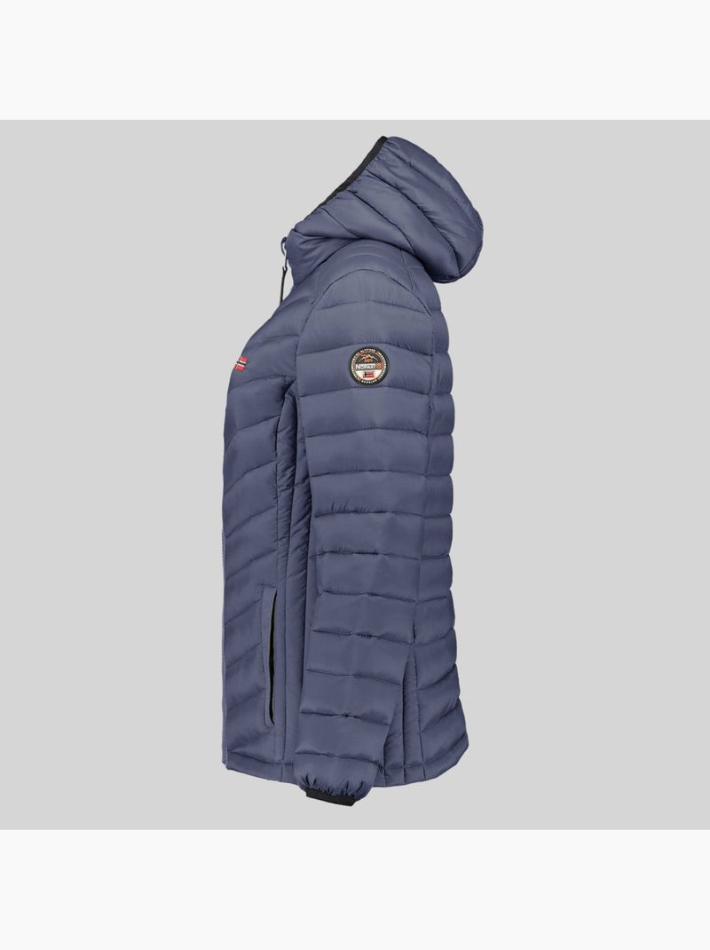 Cazadora con capucha carliti hood – geographical norway Azul marino - Kiabi