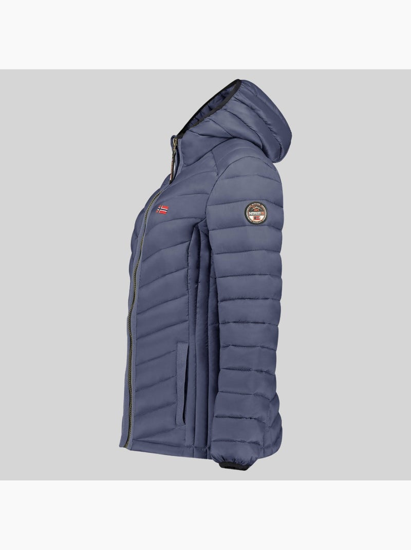 Cazadora con capucha carliti hood – geographical norway Azul marino - Kiabi