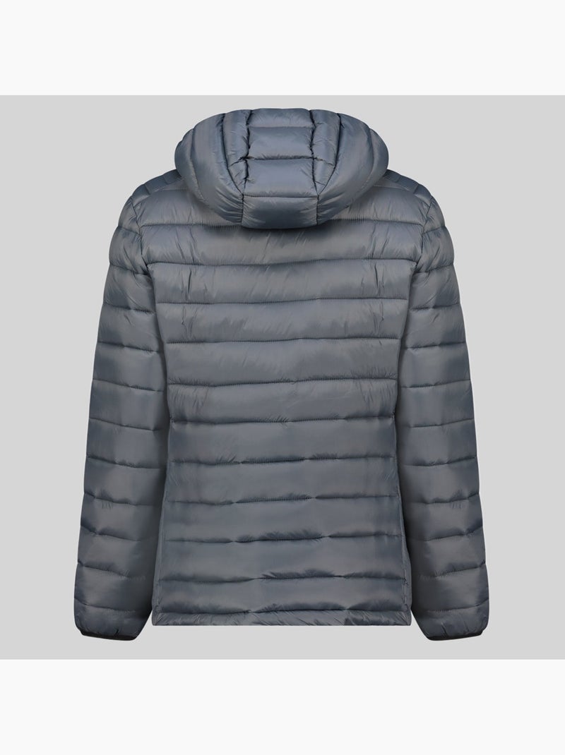 Cazadora con capucha carliti hood – geographical norway Gris oscuro - Kiabi