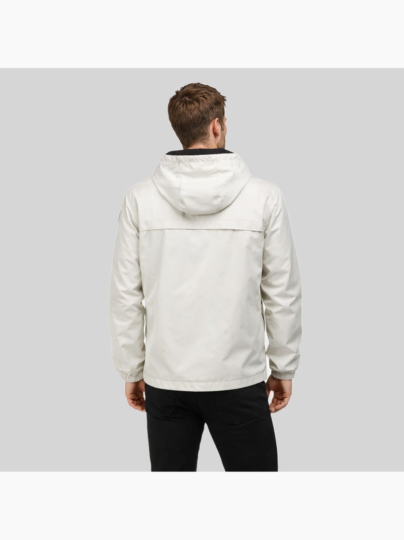 Cazadora con capucha doulieu – geographical norway Blanco roto - Kiabi