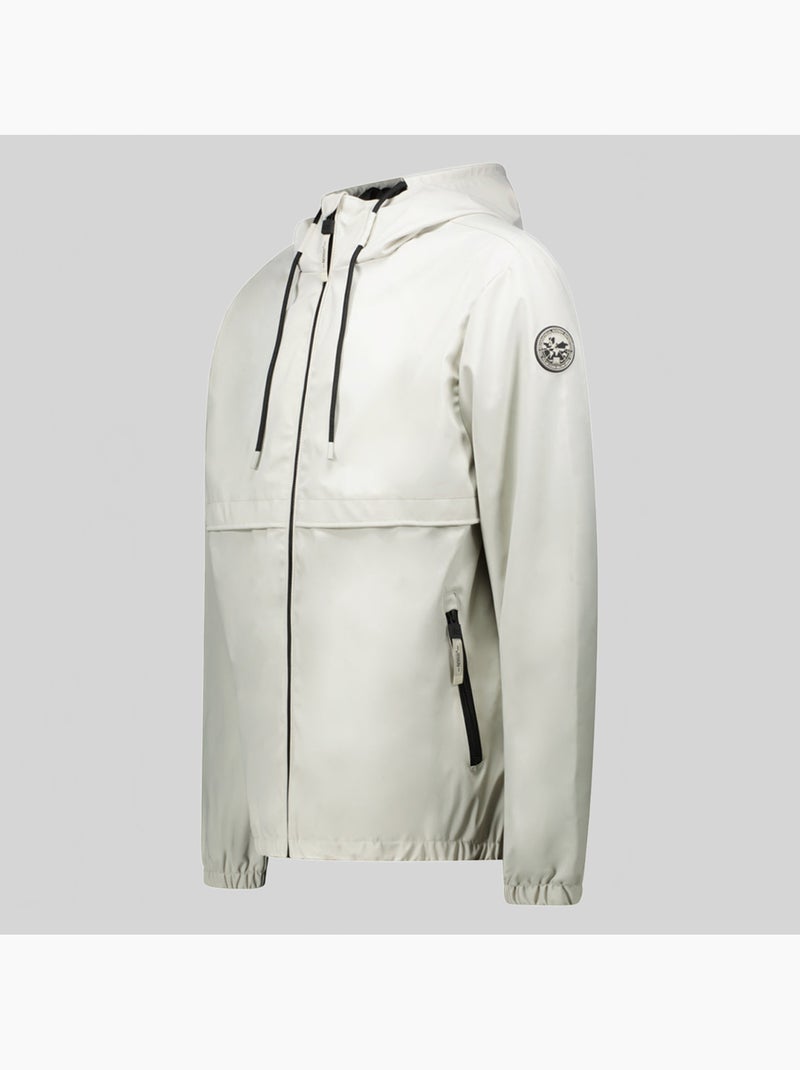 Cazadora con capucha doulieu – geographical norway Blanco roto - Kiabi