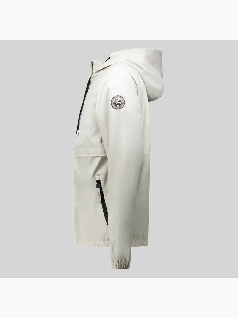 Cazadora con capucha doulieu – geographical norway Blanco roto - Kiabi