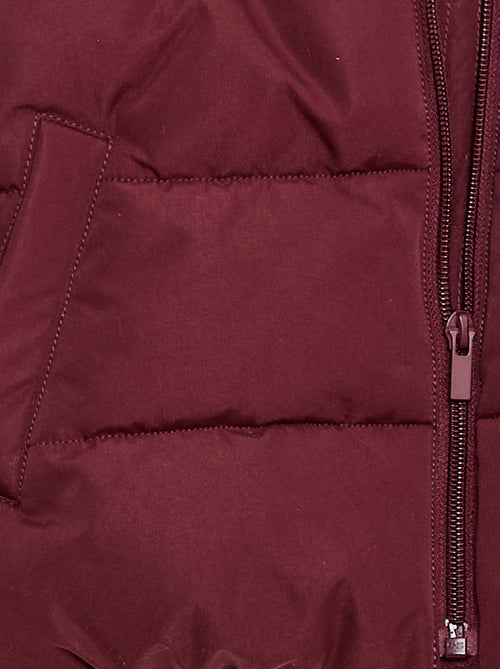 Cazadora con capucha y forro polar - Kiabi