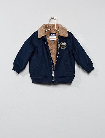 Cazadora con cuello aviador - Kiabi