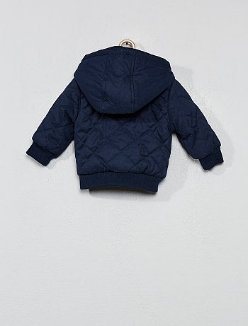 Cazadora con pespuntes de rombos - Kiabi