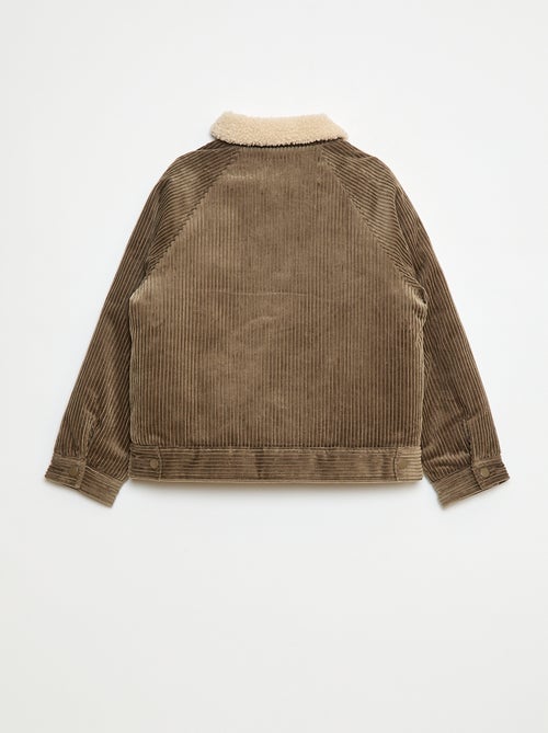 Cazadora corta de pana - Kiabi