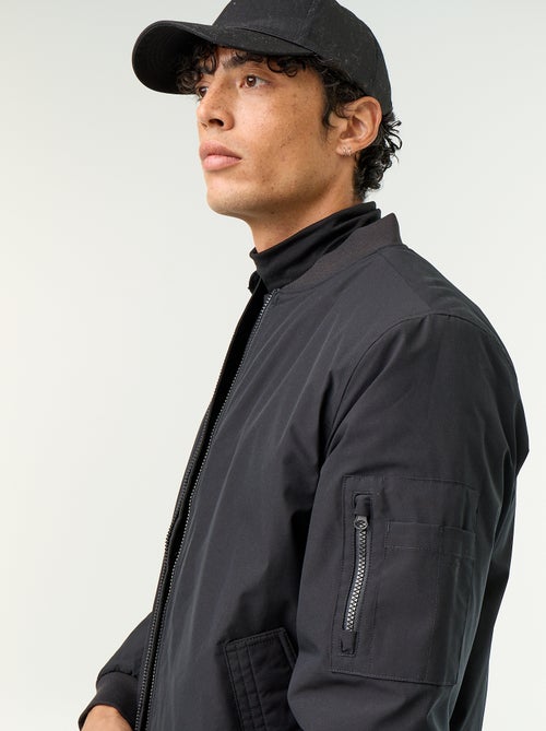 Cazadora corta estilo aviador - Kiabi