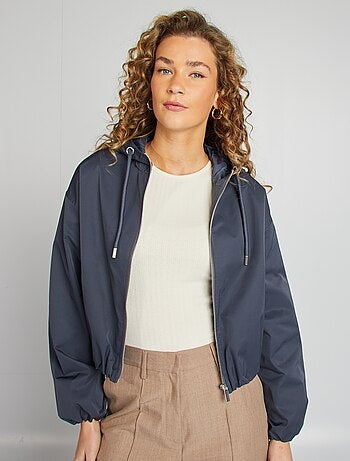 Cazadora corta oversize