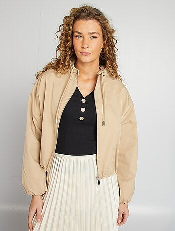 Cazadora corta oversize