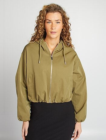 Cazadora corta oversize